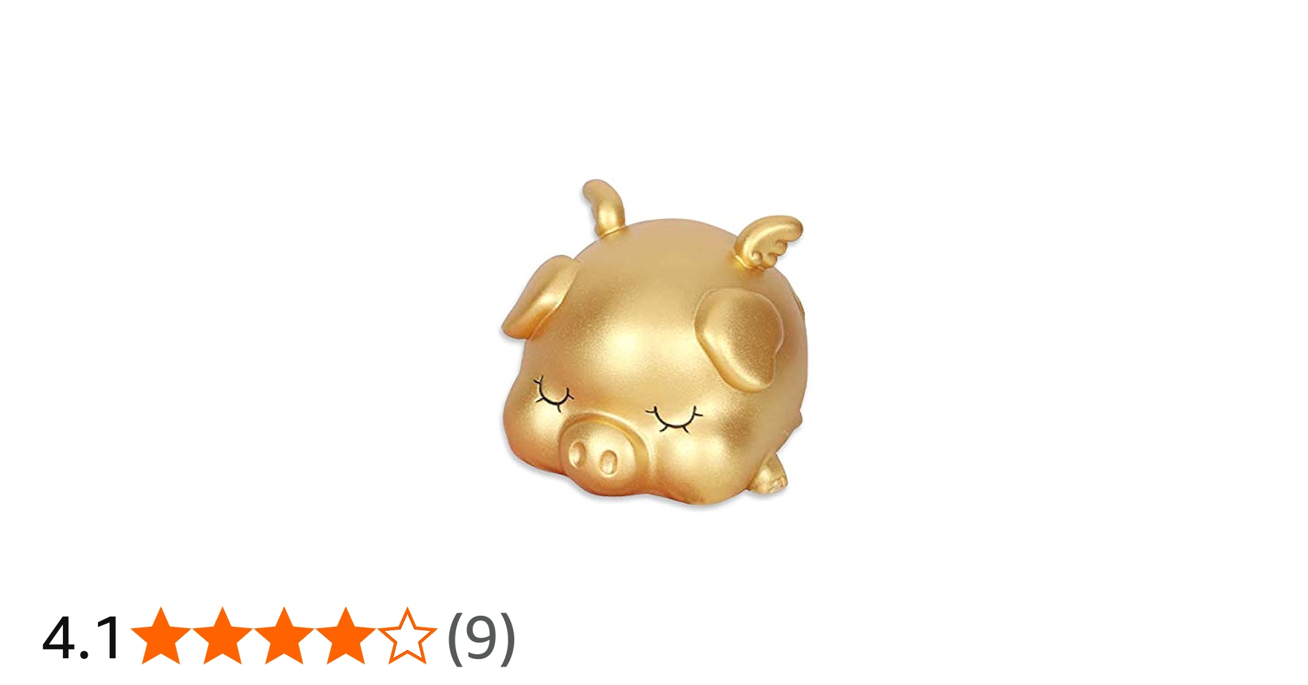 Amazon.co.jp: Felimoa 金のブタ貯金箱 ゴールドの豚貯金箱 風水招福金