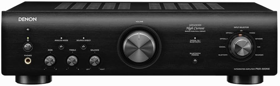 Amazon.com: Denon PMA-600NE Bluetooth Stereo Amplifier | 2 Channel