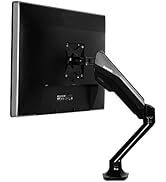 Amazon.co.jp: Loctek モニターアーム&ノートパソコンスタンド ガス