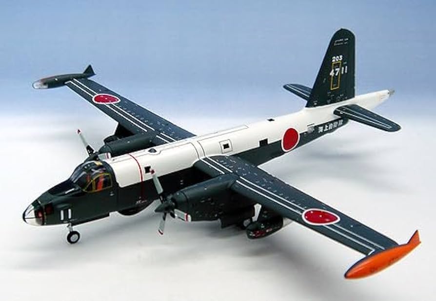 Amazon.co.jp: 全日空商事 1/200 海上自衛隊 P-2J対潜哨戒機 第203教育