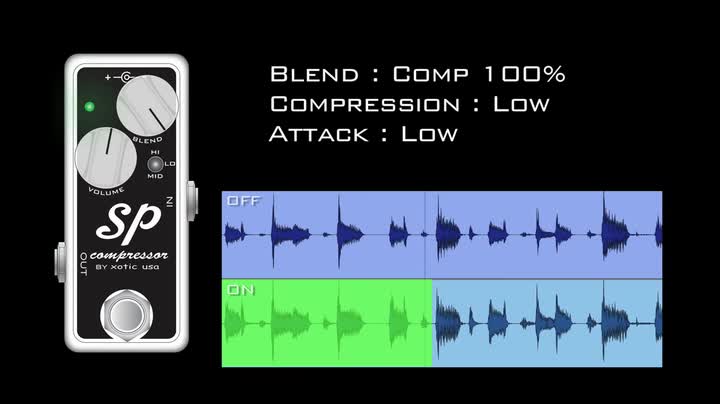 Amazon.co.jp: Xotic エキゾチック エフェクター コンプレッサー SP