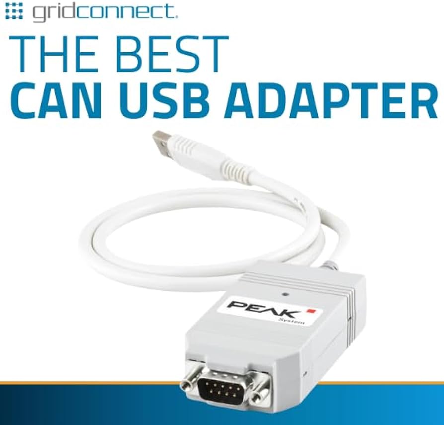 Amazon.co.jp: GRIDCONNECT CAN USBアダプター、アイソレーション付き