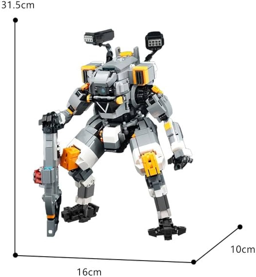 Amazon.co.jp: Titan メカビルディングブロックキット、メカロボット