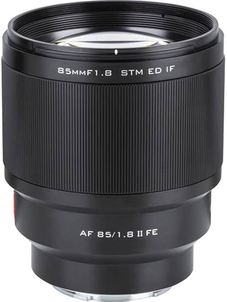 Amazon.com : VILTROX 85MM F/1.8 AF II STM PFU RBMH LENS FOR SONY E