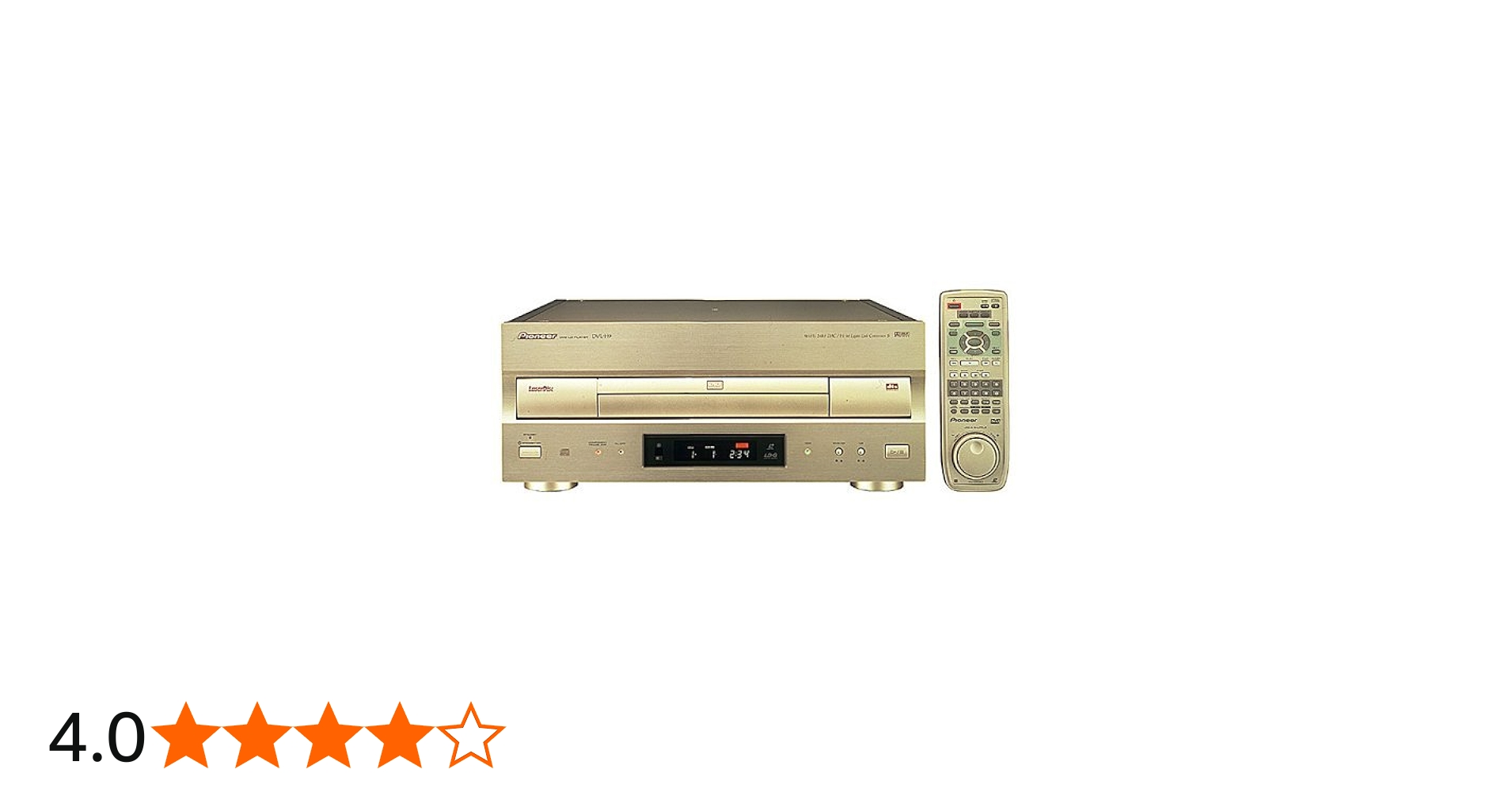 Amazon | パイオニア DVL-H9 DVD/LDコンパチブルプレーヤー | DVD