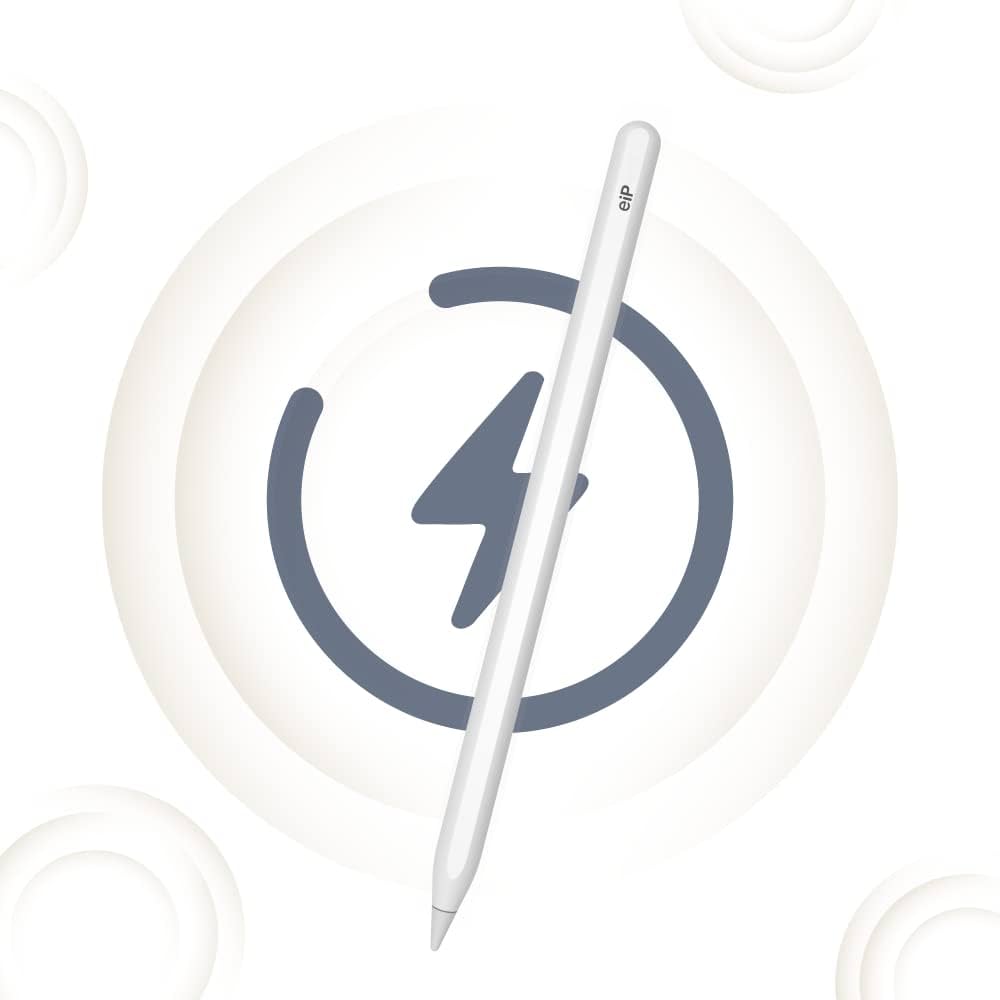 eiP Pencil Pro with Magnetic Wireless Charging,Palm Rejection,Tilt