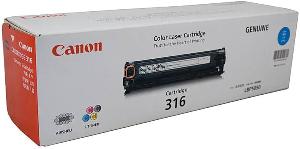 Amazon | Canon トナーカートリッジ316(シアン) CRG-316CYN | キヤノン