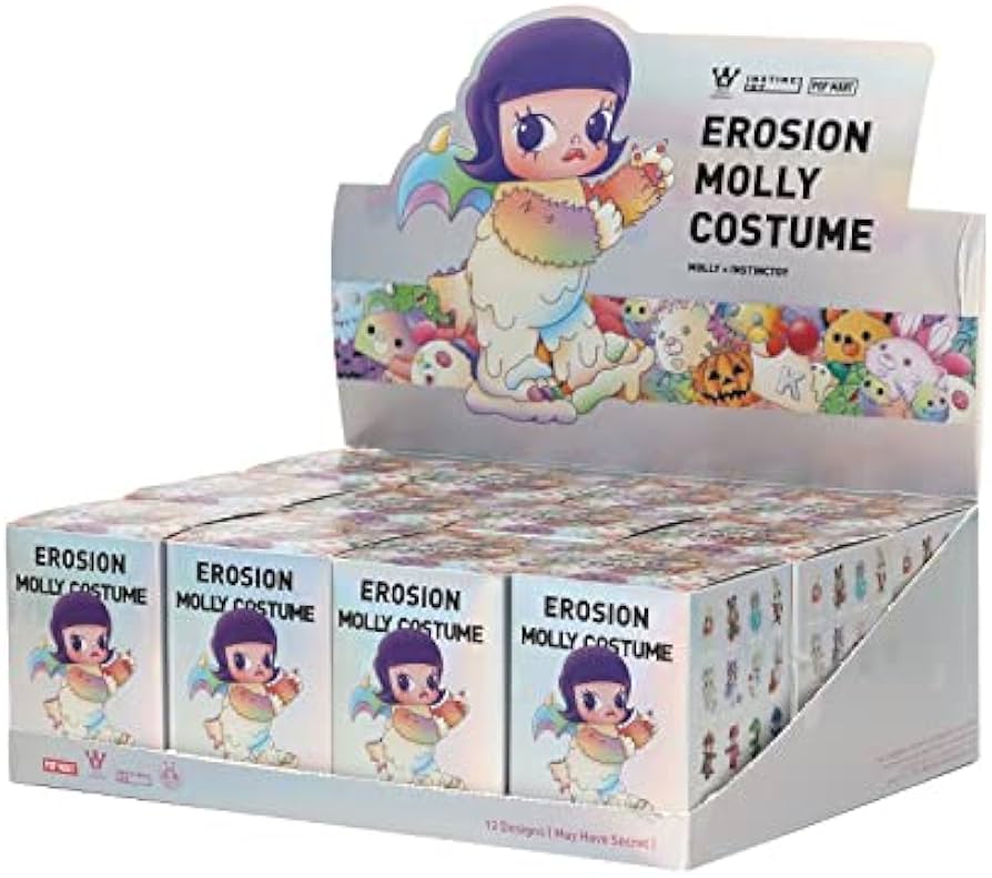 Amazon.co.jp: POPMART MOLLY × INSTINCTOY EROSION MOLLY COSTUME