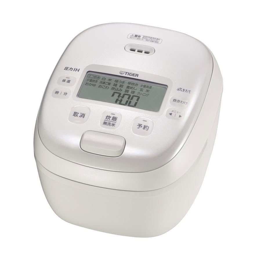 Amazon | JRI-B180-W(ホワイト) 炊きたて 圧力IHジャー炊飯器 1升