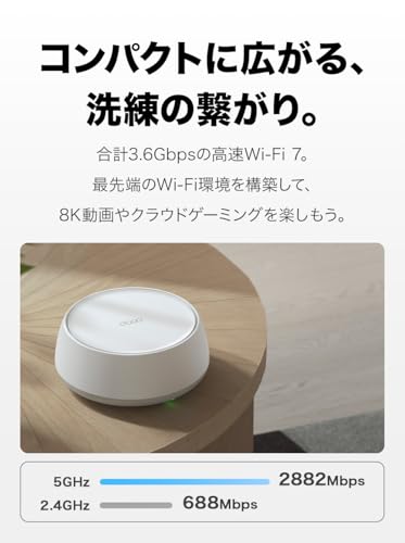 TP-Link Deco BE22のレビュー！Wi-Fi 7対応のメッシュシステム | メモトラ