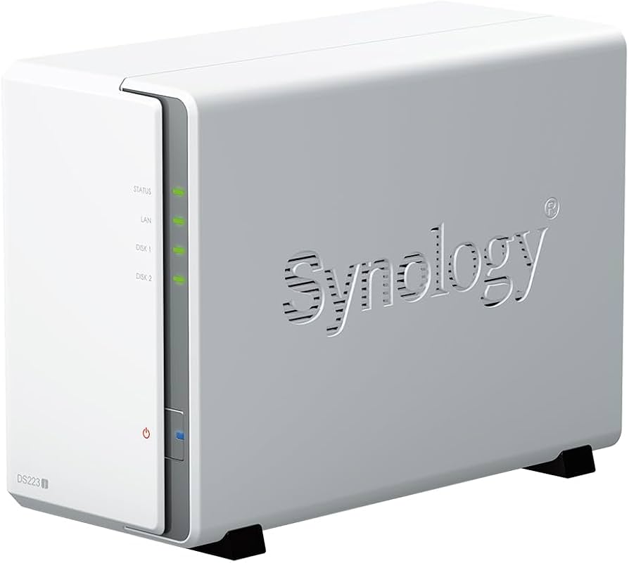 Amazon.com: Synology DiskStation DS223j NAS Server with RTD1619B 4