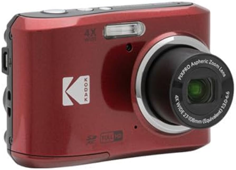 Amazon Canada: Kodak PIXPRO FZ45 Digital Camera (Red) Bundle with