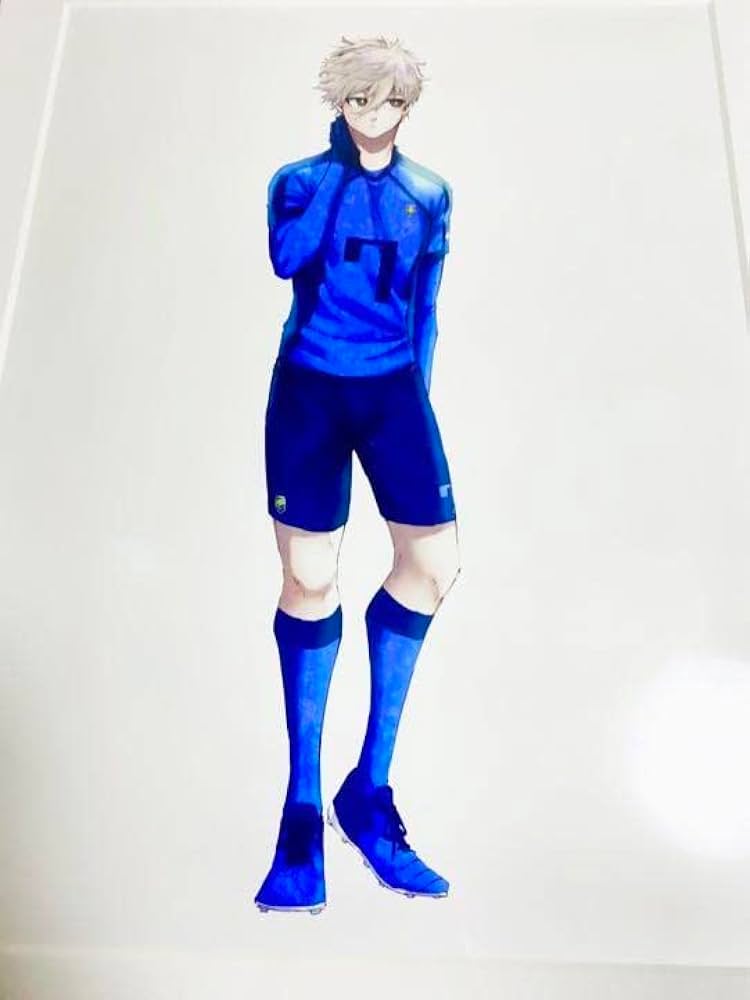 Amazon.co.jp: ブルーロック 凪誠士郎 タワレコ 原画展 複製原画 X