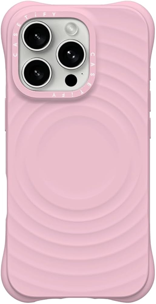 Amazon.co.jp: CASETiFY ウェーブ シリコン iPhone 16 Pro ケース [波