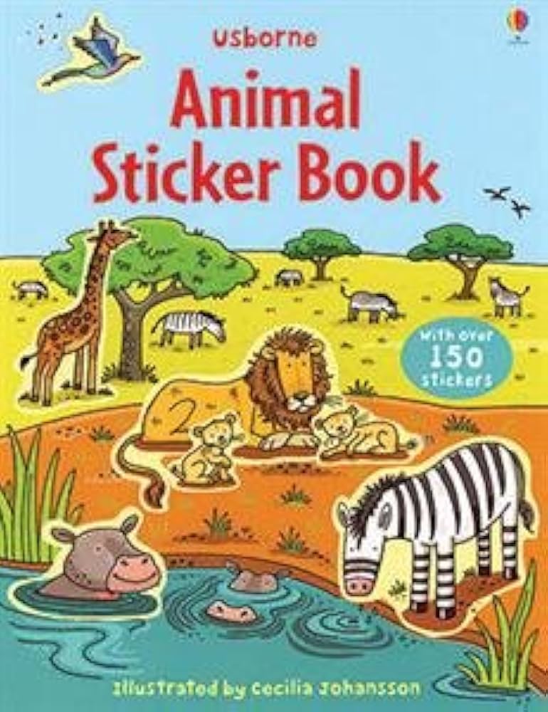 Usborne First Sticker Book Animals: Unknown: 9780794536817: Amazon