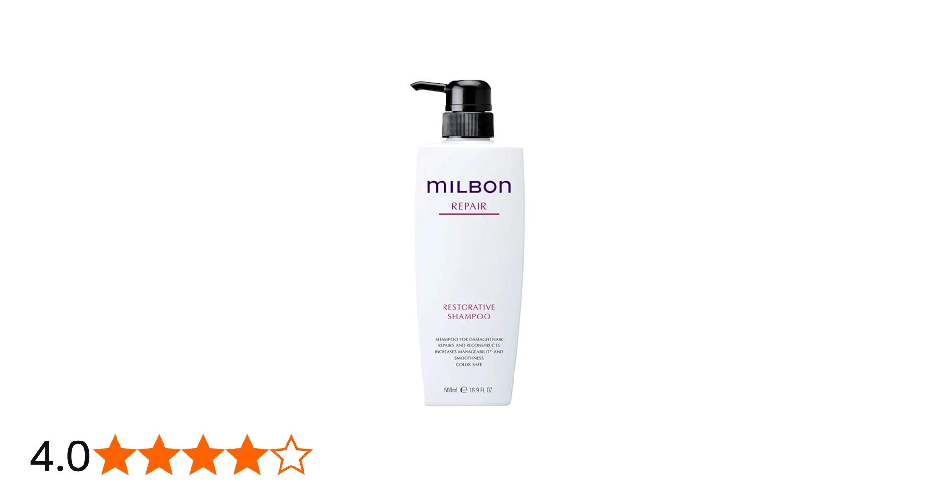 Amazon.co.jp: Milbon Restorative Shampoo 16.9 fl oz (500 ml) : Beauty
