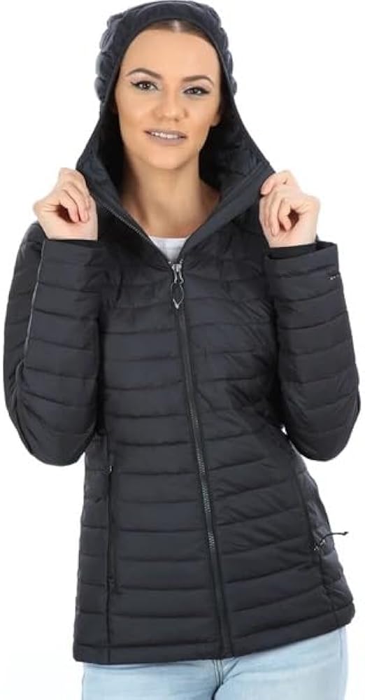 Columbia Women's White Out ll Omni Heat Hooded Jacket Puffer (XS