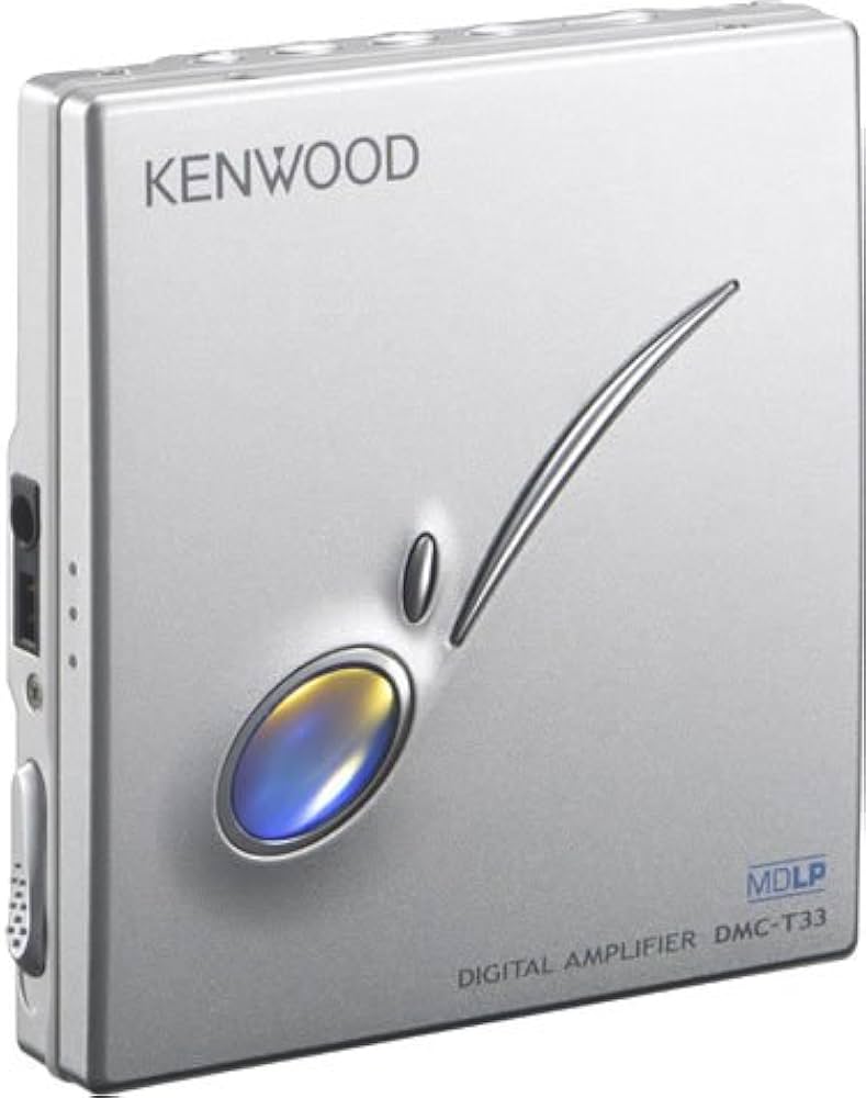 Amazon.co.jp: KENWOOD DMC-T33-S ポータブルMDプレーヤー シルバー