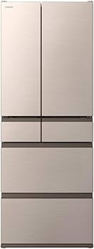Amazon | 日立 冷蔵庫 幅68.5cm 570L R-VWC57X N ライトゴールド 6ドア