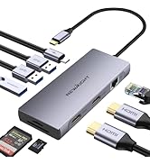 Amazon.co.jp: USB C ハブ 7-in-1アダプタ lan hdmi type-c ドッキング