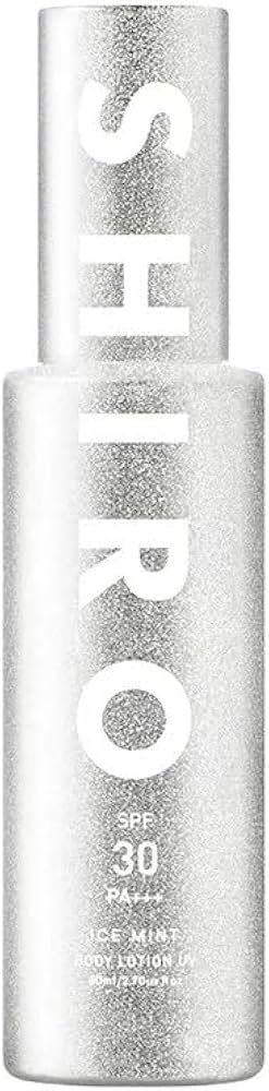 Amazon.co.jp: shiro ICE MINT アイスミント ボディローションUV SPF30