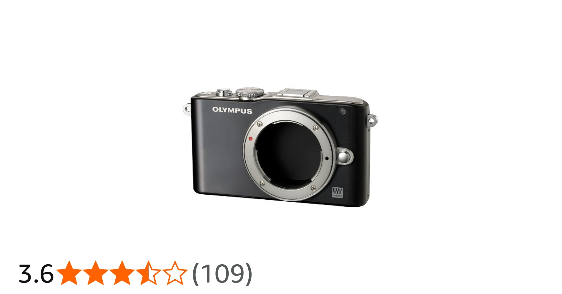 Amazon.co.jp: OLYMPUS Mirrorless Camera PEN Lite E-PL3 Body Black
