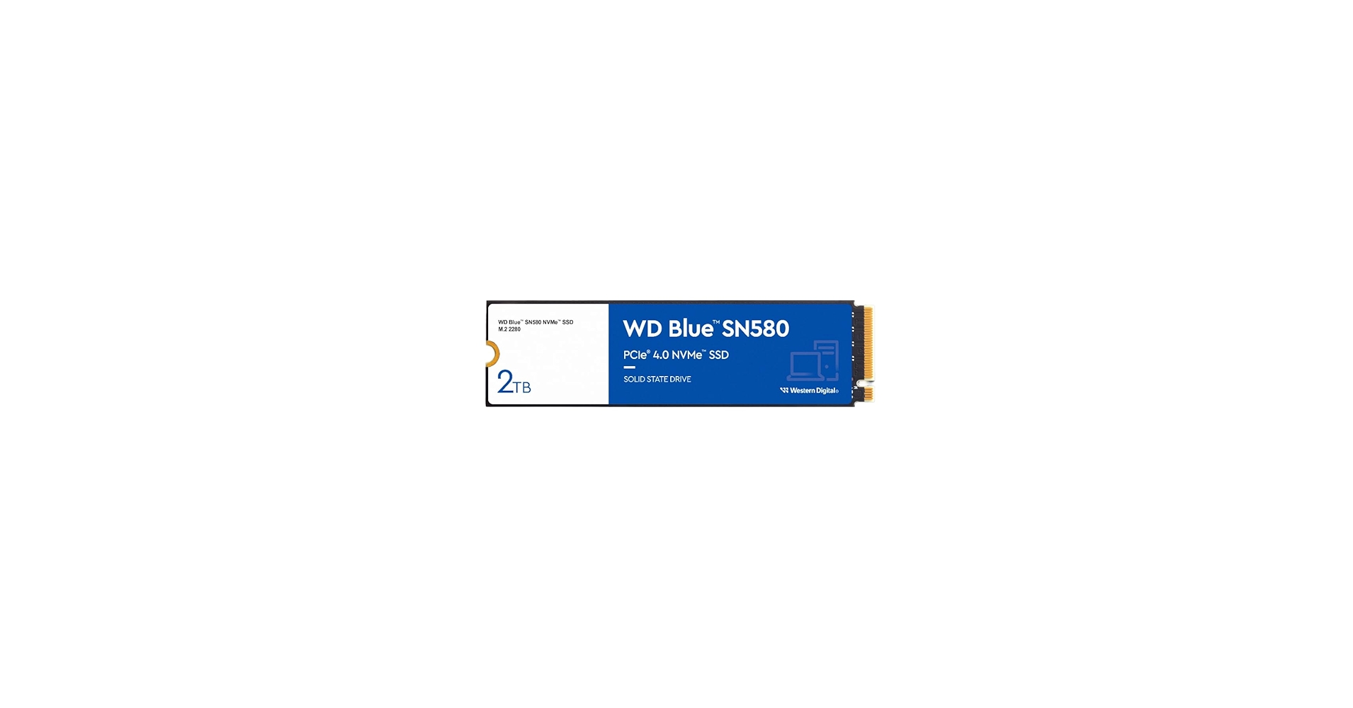 Amazon.com: Western Digital 2TB WD Blue SN580 NVMe Internal Solid