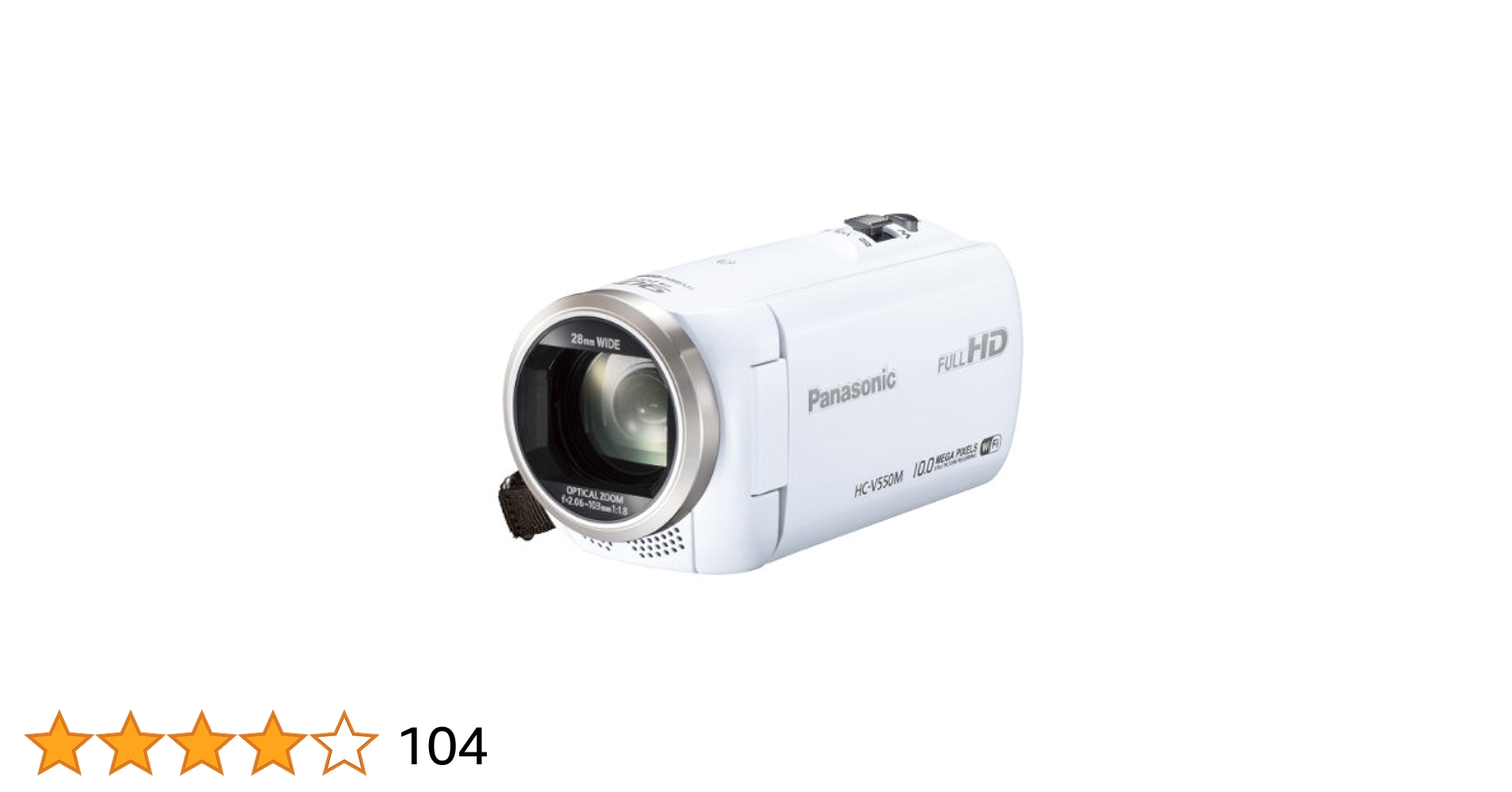Panasonic HC-V550M ビデオカメラ フルHD 30倍ズーム Panasonic HC