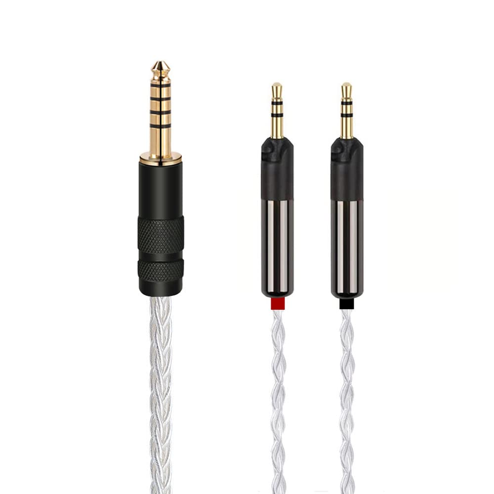 Amazon | luxferre 4.4 mm ath-r70x r70x 交換 リケーブル 4.4 mm