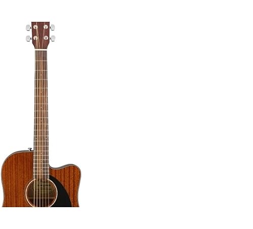 Amazon.com: Fender CD-60SCE All-Mahogany Dreadnought Cutaway