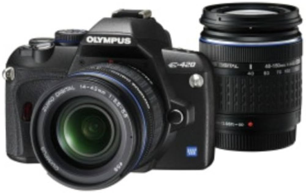 Amazon | OLYMPUS デジタル一眼レフカメラ E-420 ダブルズームキット E