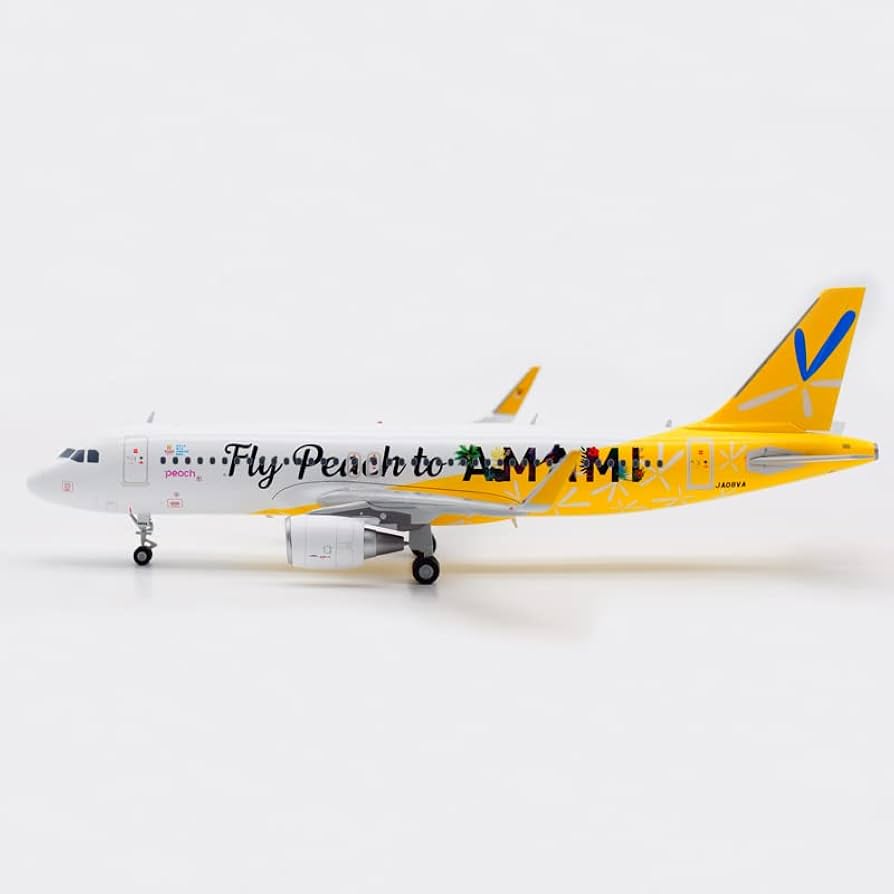 peach航空機モデル 2個セット A320 1/400 peach航空機モデル 2個セット