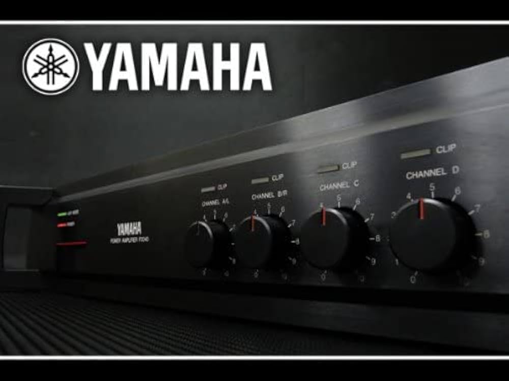 Amazon.co.jp: YAMAHA ヤマハ P2040 2ch/4chパワーアンプ MAX80W