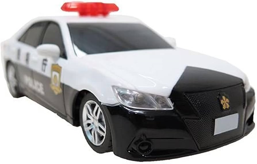 Amazon.co.jp: TOYOTA(トヨタ)承認済 警察24時 R/Cパトロールカー 1/24