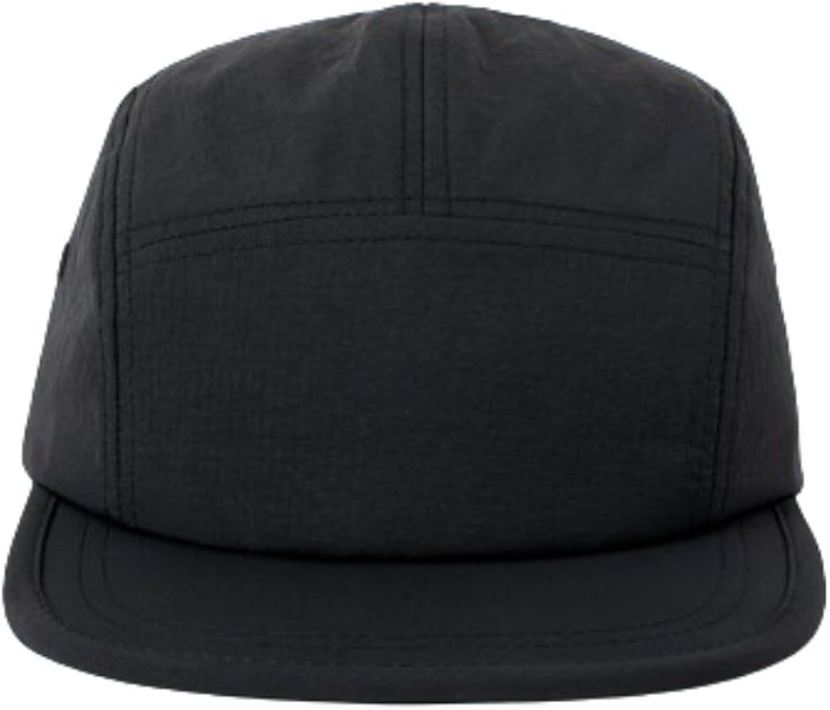 5 Panel Running Hat Waterproof Nylon Sun Hat Quick Dry Plain