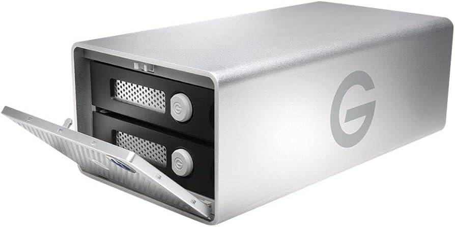 Amazon | G-Technology G-RAID 12TB 取り外し可能なThunderbolt 3付き