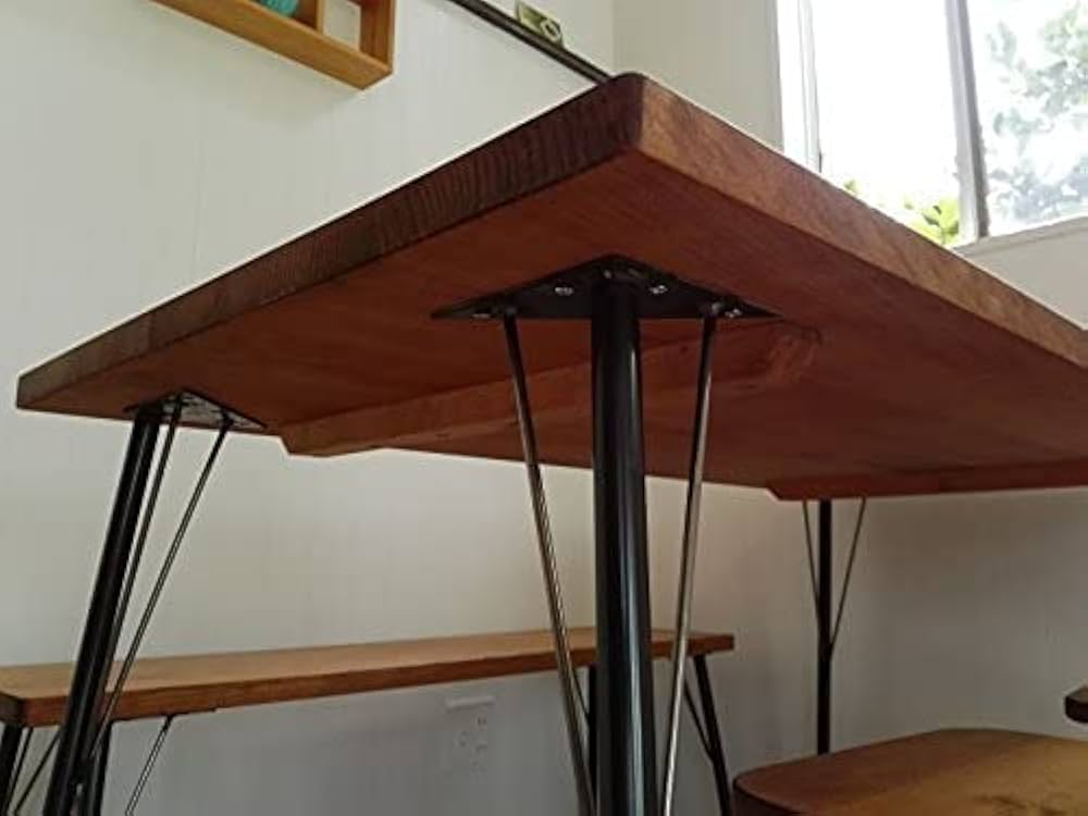 Amazon｜KINOKA テーブル脚 L H690mm 鉄脚 6本セット アイアン