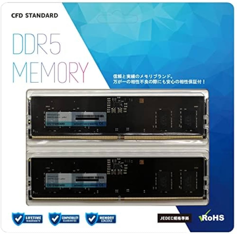 Amazon | CFD販売 デスクトップPC用メモリ DDR5-5600 (PC5-44800) 16GB