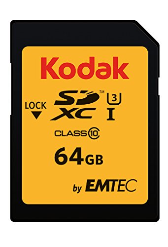 Amazon | Kodak SDXCカード 64GB UHS-I U3 V30 Ultra - 最大読み取り