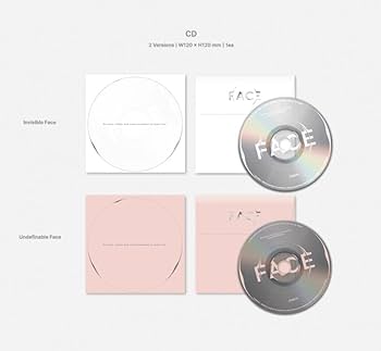 JIMIN, JI MIN, BTS - BTS Jimin FACE 1st Solo Album All 3 Version