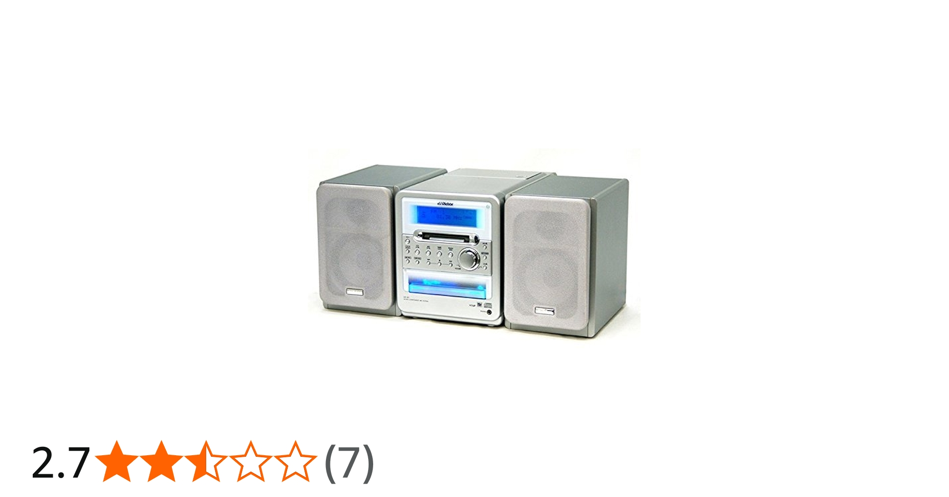 Amazon | Victor ビクター JVC UX-Q1-S シルバー マイクロ