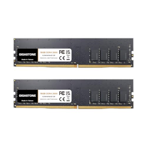 Gigastone - 16GBx2枚 (32GB Kit) DDR4 2666MHz の評価 | SHOPSTAFF