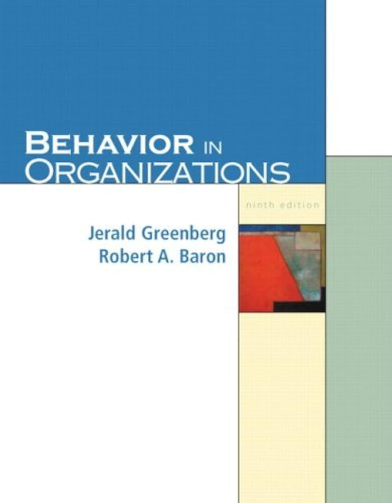 Amazon.com: Behavior in Organizations: 9th (nineth) Edition