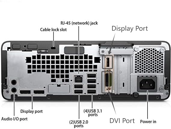 Amazon.com: HP ProDesk 600 G3 SFF Desktop PC, Intel Core i5-6500