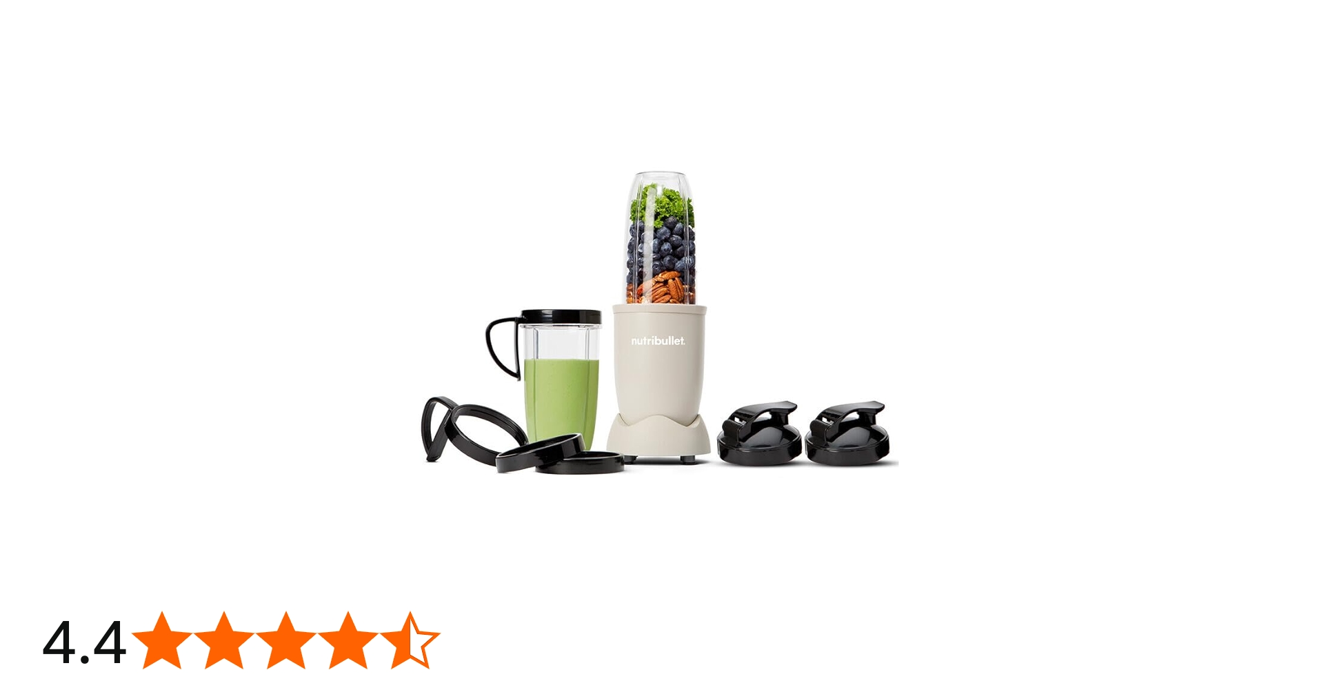 NutriBullet Pro NB910MASN - Personal Blender, 900W, comes with 10
