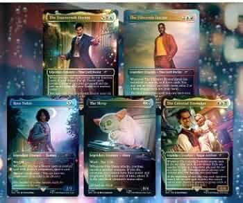 Amazon.com: MTG Secret Lair: Secret Lair x Dr Who: Regeneration