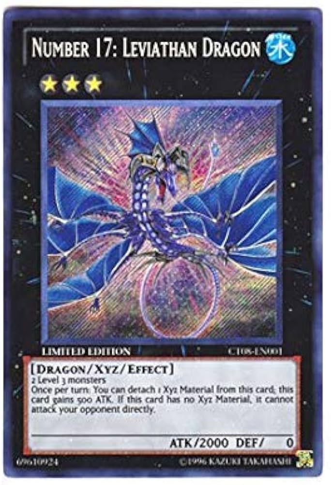 Amazon.co.jp: 遊戯王 英語版 CT08-EN001 Number 17: Leviathan Dragon