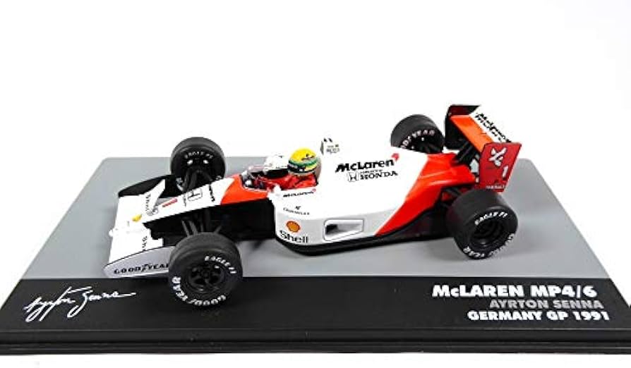 OPO 10 - Ayrton Senna McLaren MP4/6#1 - World Champion - Formula 1