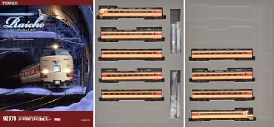 Amazon | TOMIX Nゲージ 92979 限定 485系「さよなら雷鳥」セット