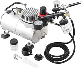 Amazon | Speder エアブラシ コンプレッサーセット エアーブラシ